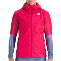Warme Damenjacke Sportful Rythmo W Puffy Himbeer